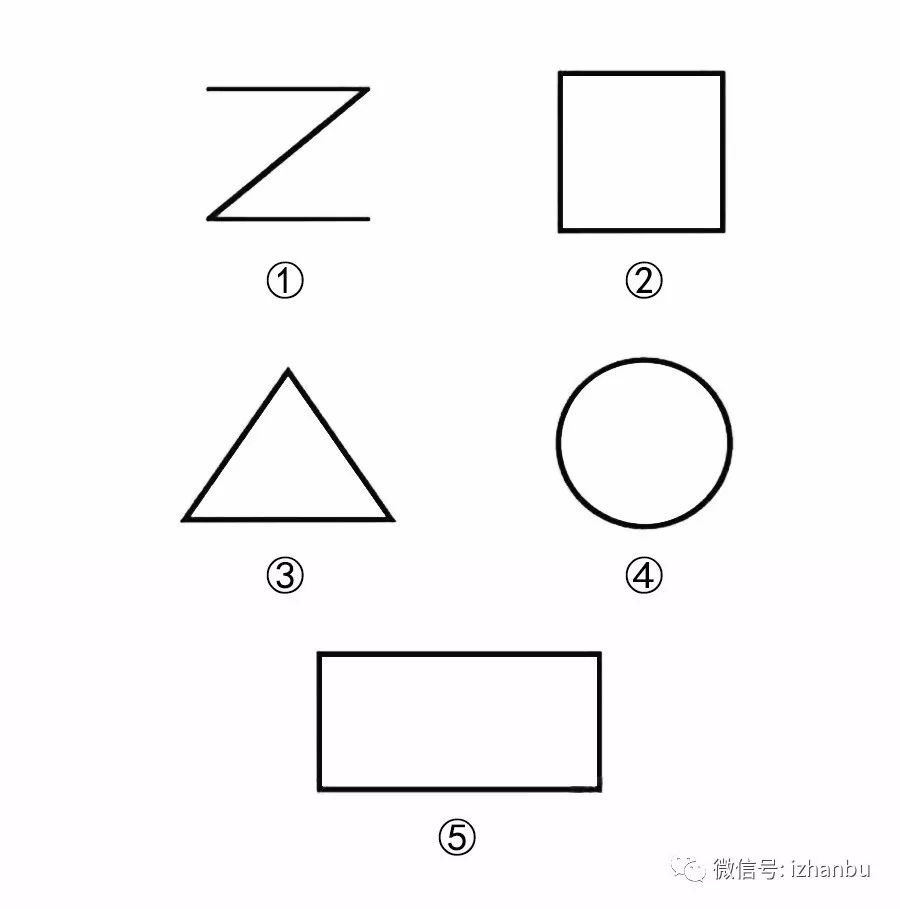 五種圖形，看穿你最真實(shí)的一面