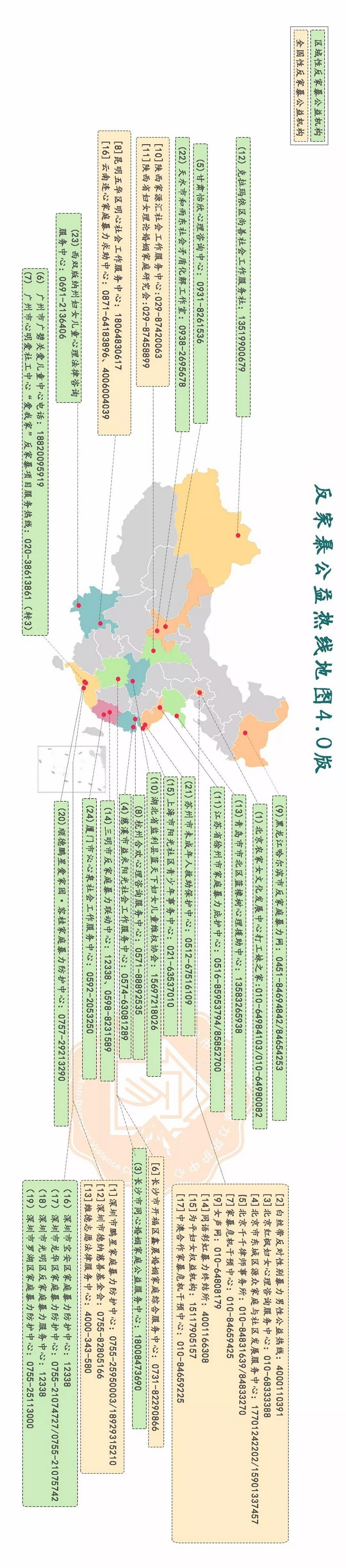 反家暴公益熱線地圖4.0