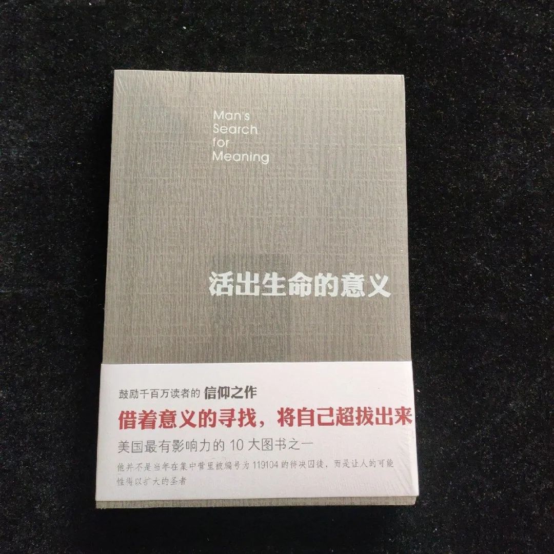 生命在任何情況下都有意義，而你正是賦予它意義的人