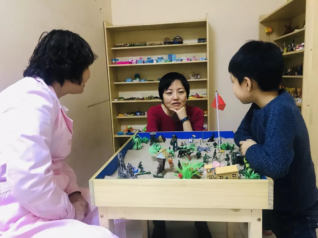 兒童咨詢技術，個體箱庭療法的運作流程